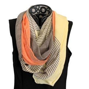 Look by M Infinity Scarf Color Block